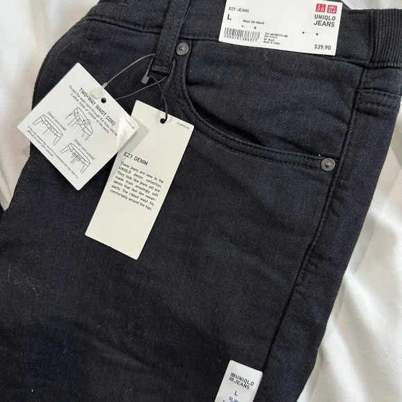 NWT Uniqlo Men’s Jeans size L - Picture 2 of 4